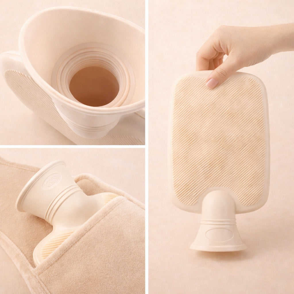 Ceinture bouillotte 1L Ceinture bouillotte 2L LUNEA montrant son design pratique et sa capacité à soulager les douleurs menstruelles. bouilllotte en pvc